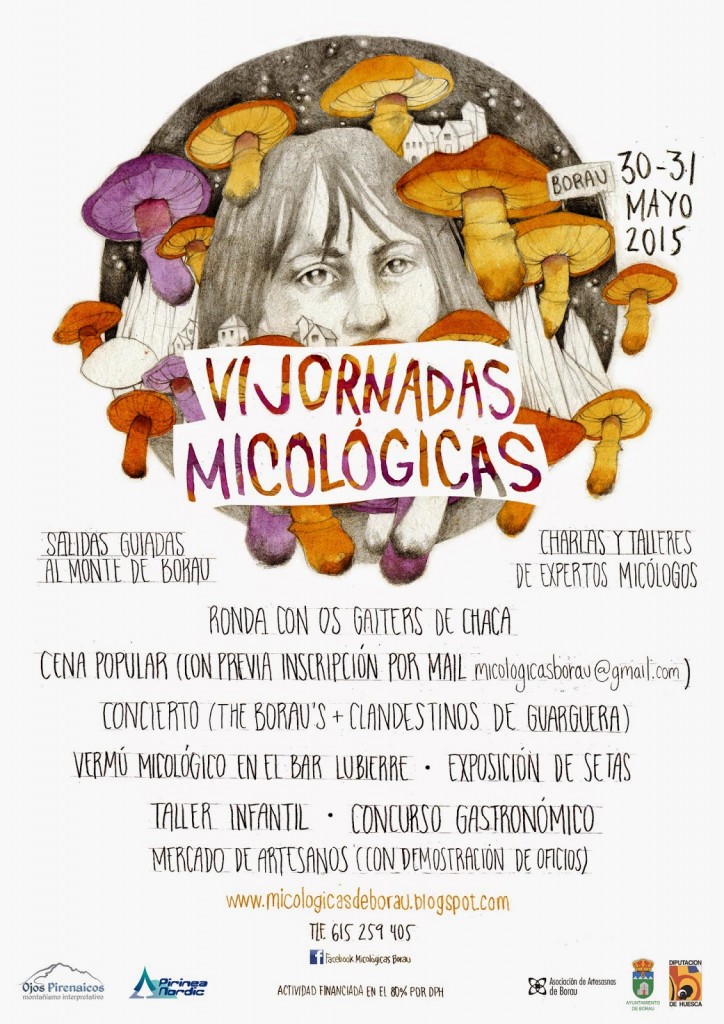 Jornadas micológicas primaverales de Borau 2015