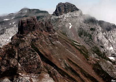 Rutas desde Borau. Foto: ojospirenaicos.es.