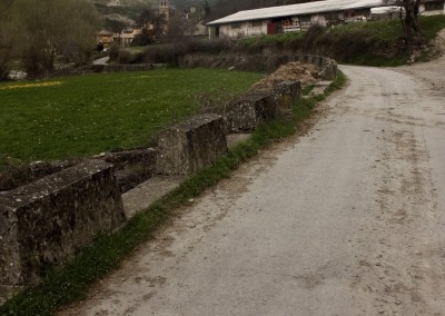 Llegando a la Villa de Borau