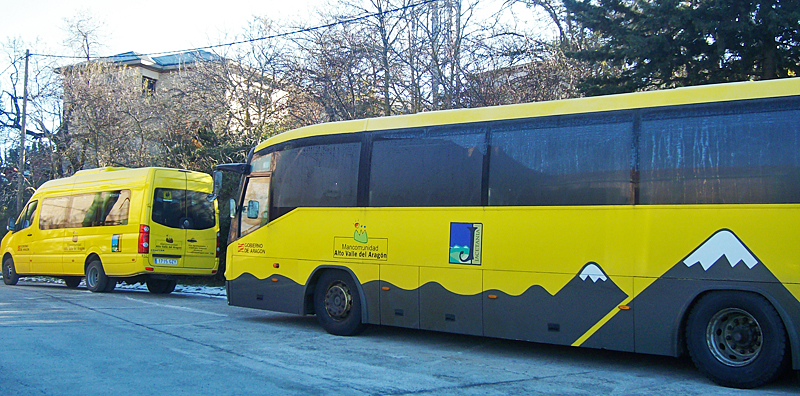 NUEVOS HORARIOS AUTOBÚS COMARCAL – JACA – ASTÚN