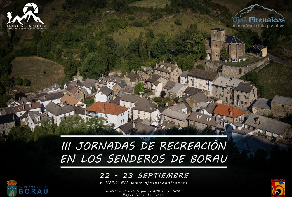 III Jornadas de Recreación en los Senderos de Borau – 22 y 23 de Septiembre